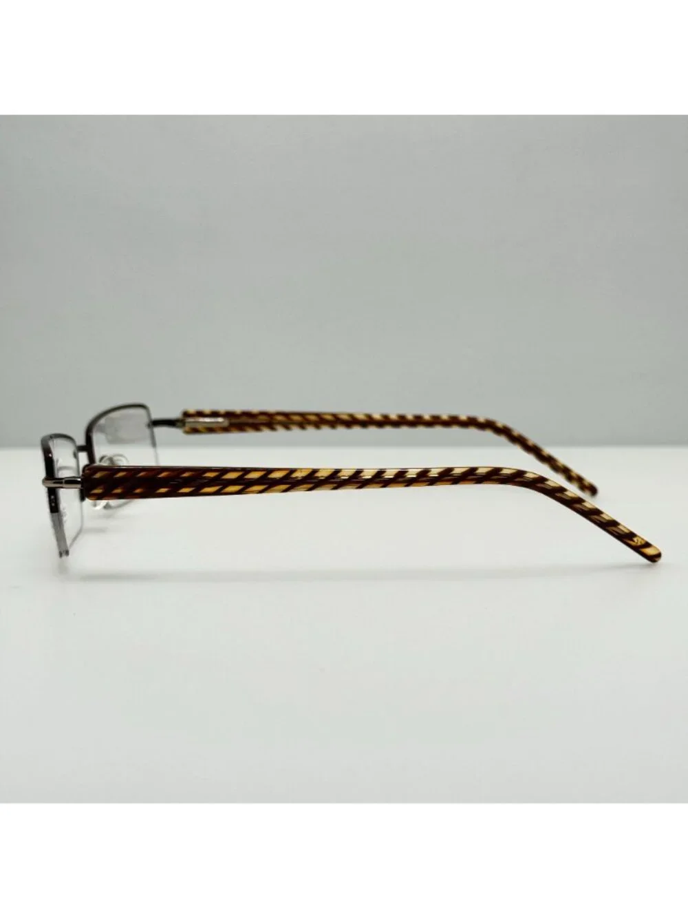 Genevieve Spa Brown Gold Eyeglasses Eye Glasses Frames 56-19-150